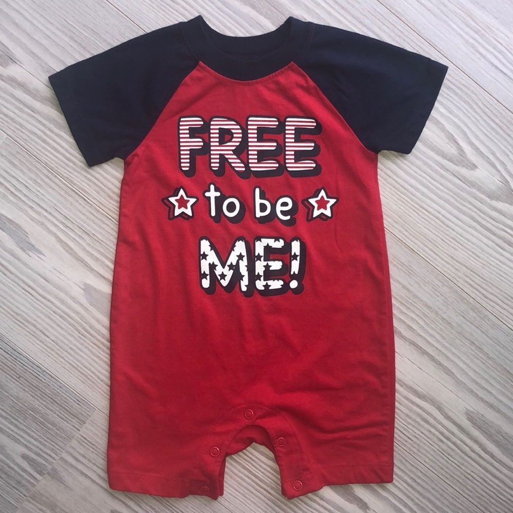 ⭐️ 6-9 Month Celebrate It Romper